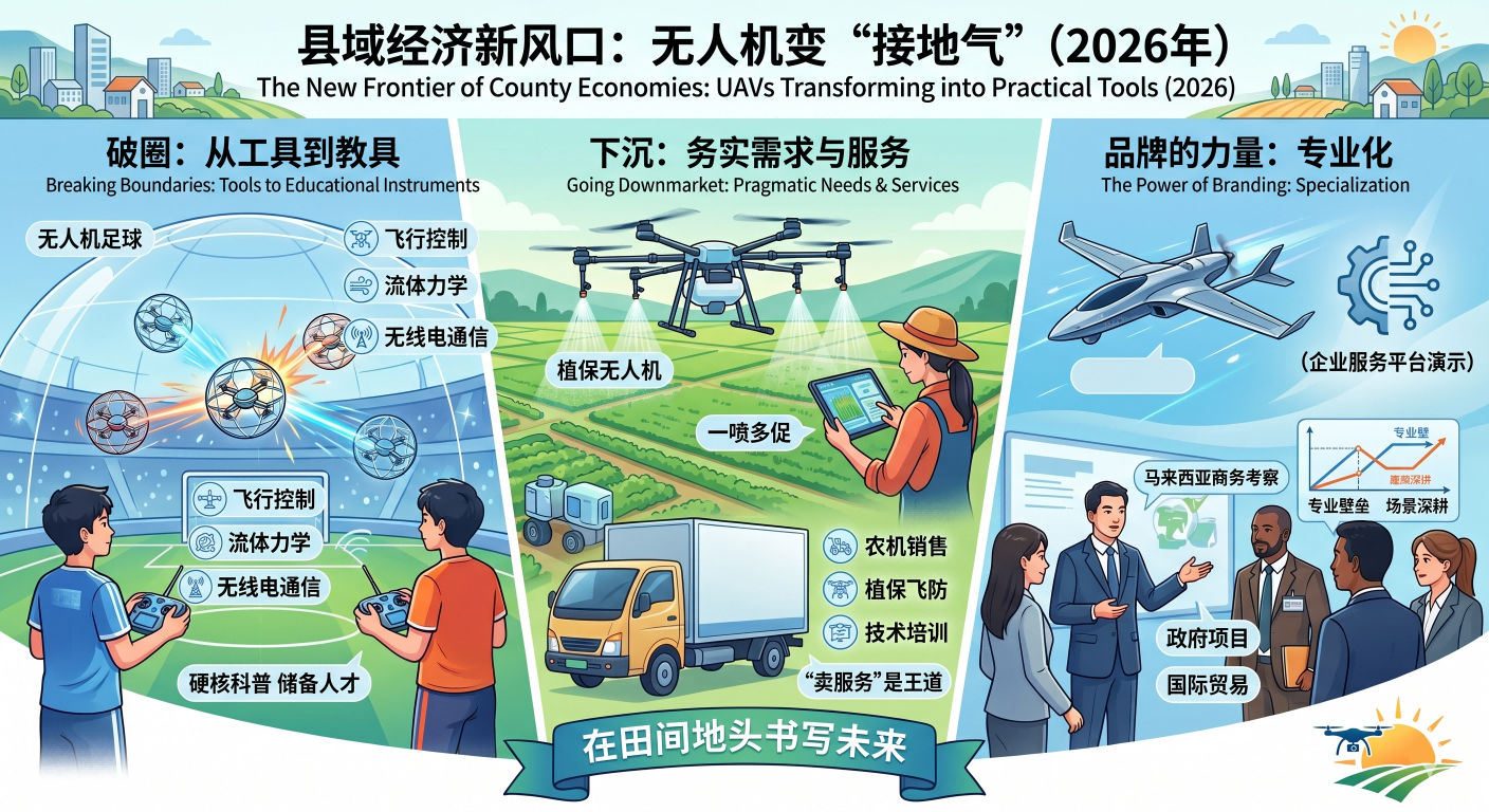 UAVs as practical tools in county economies