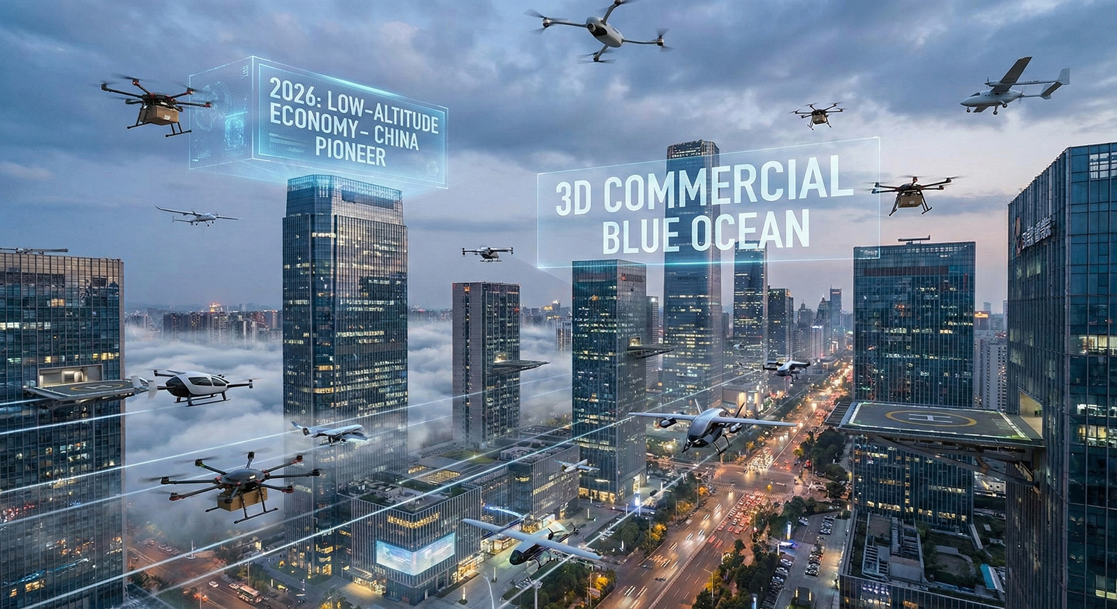 Low-altitude airspace management technology