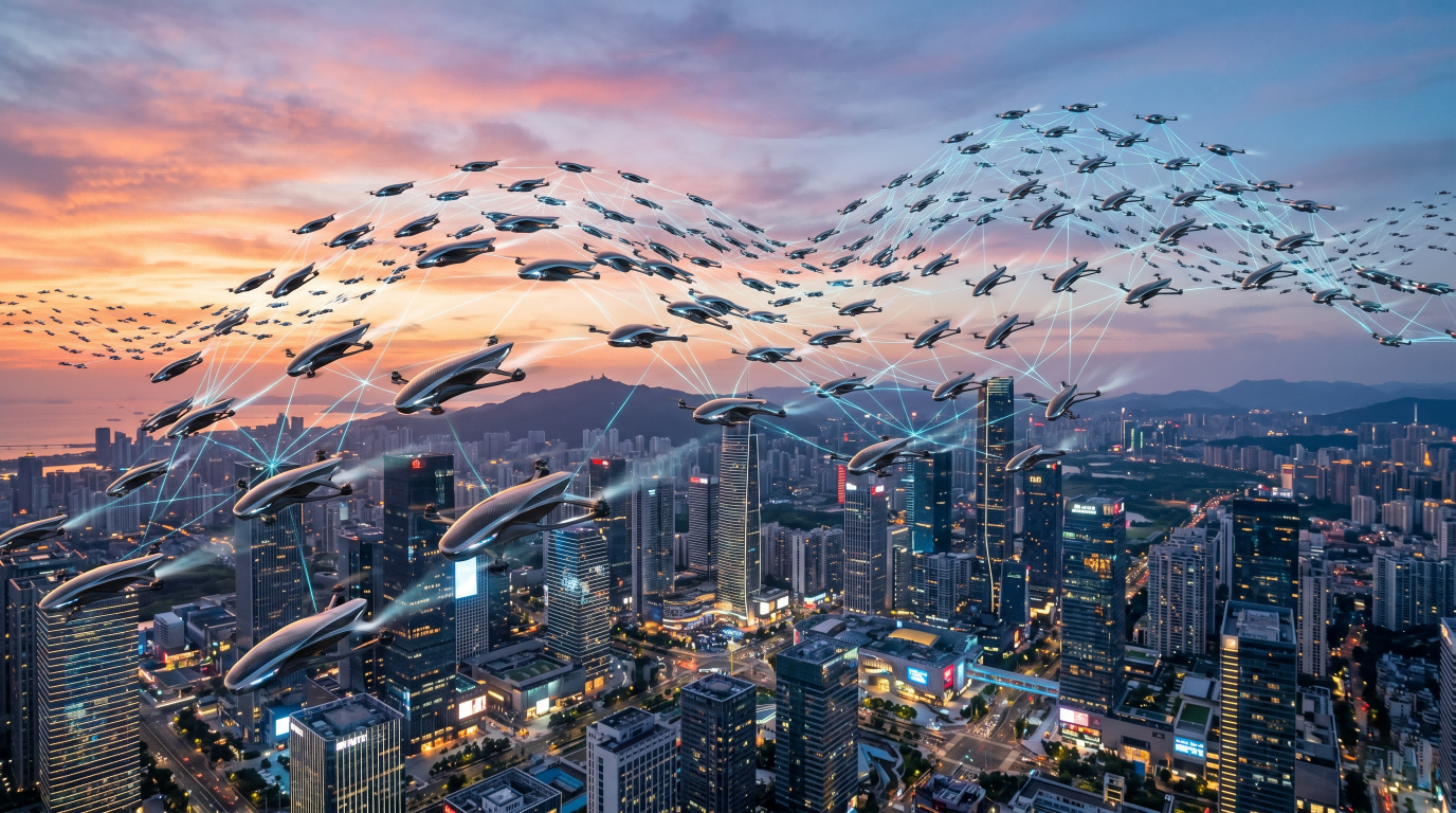 Swarm intelligence for collaborative drone operations