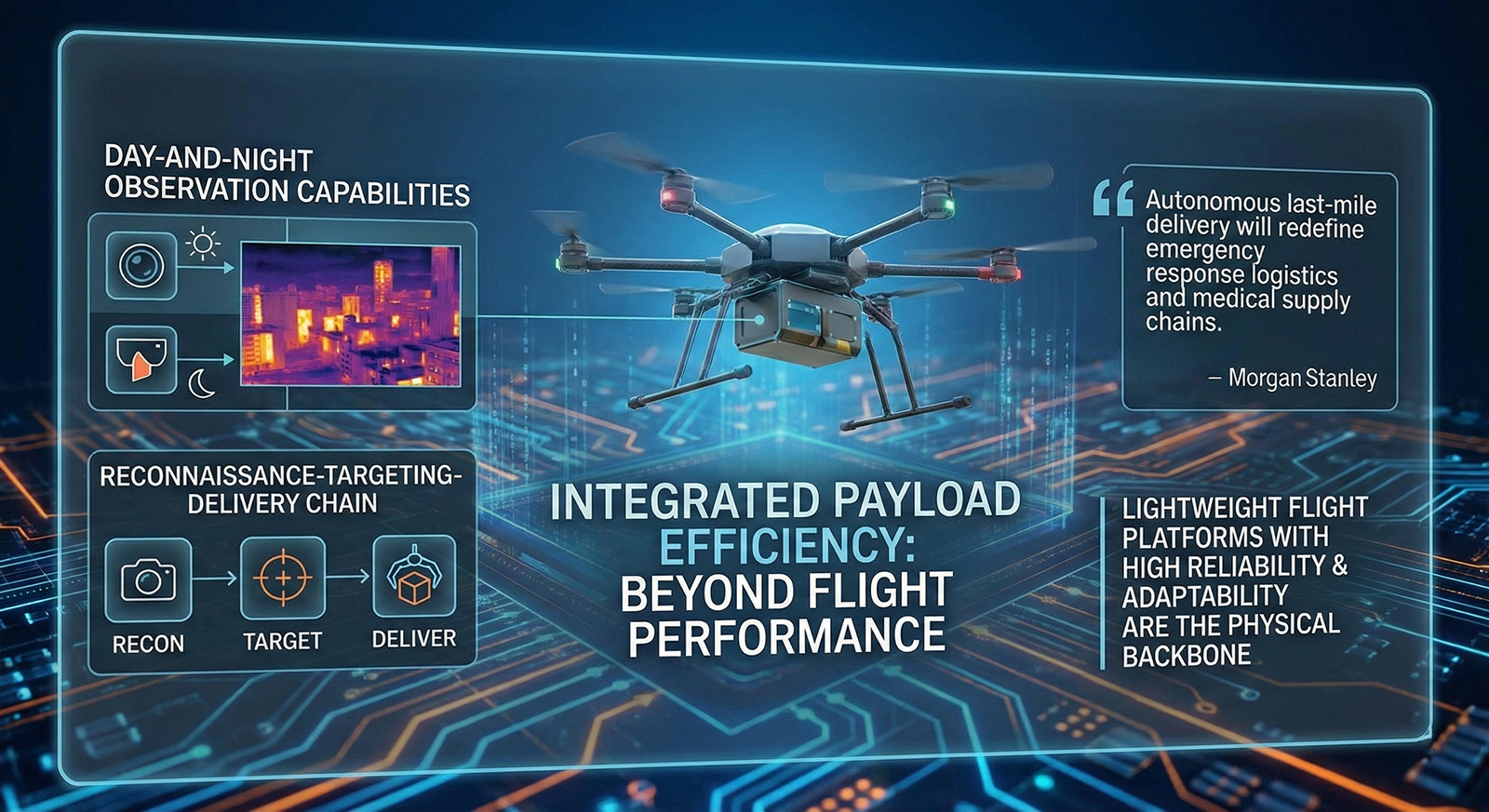 Decentralized drone swarm for energy infrastructure